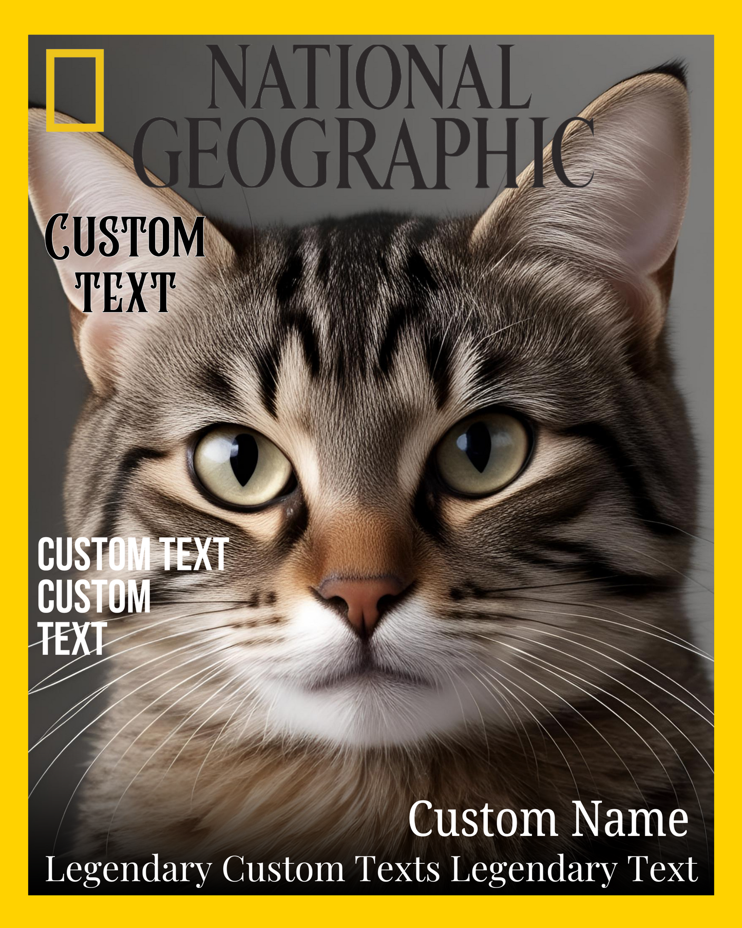Custom National Geographic Magazine Cover