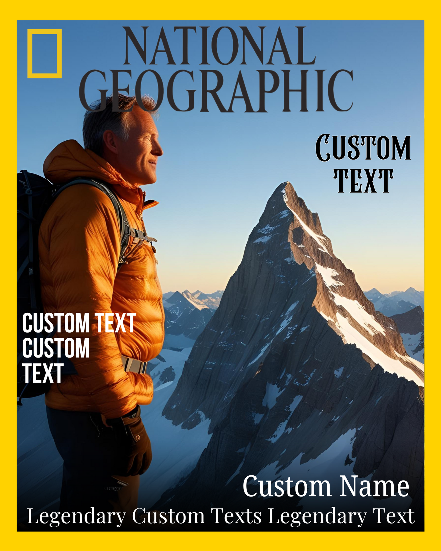 Custom National Geographic Magazine Cover