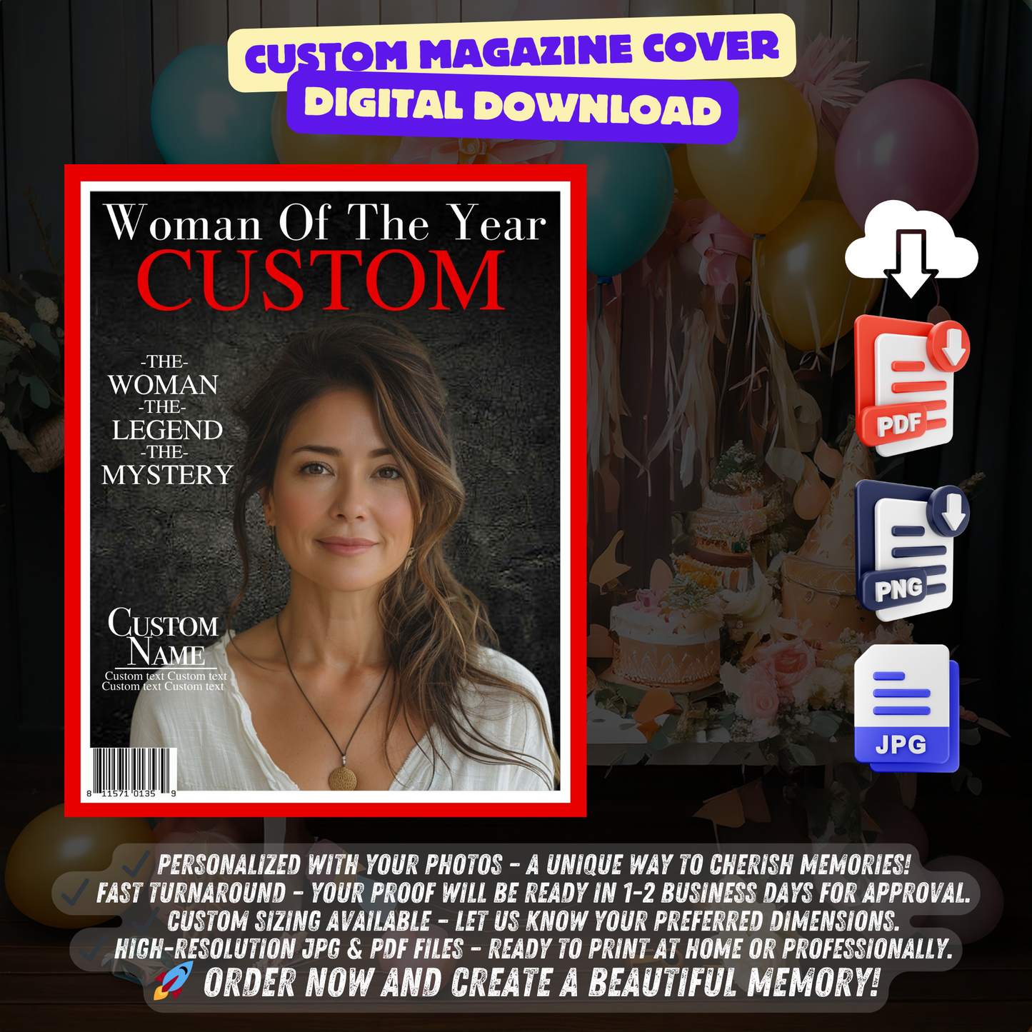 Custom Time Magazine Cover
