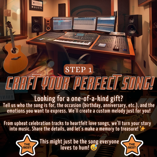 Custom Song – Personalized Birthday, Anniversary & Special Occasion Music | Digital MP3