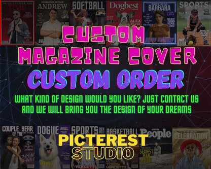 Custom Magazine Cover – Personalized Poster