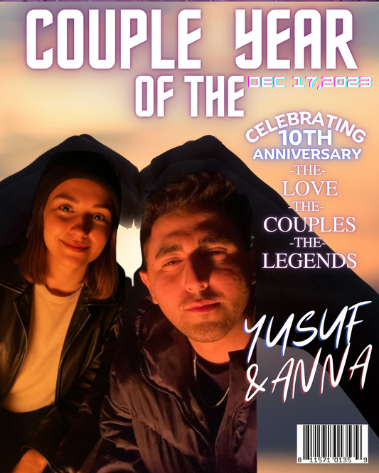Custom Couple Magazin Cover