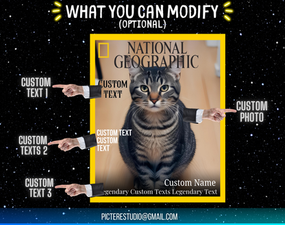 Custom National Geographic Magazine Cover
