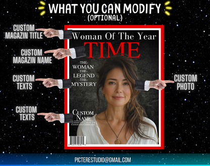 Custom Time Magazine Cover