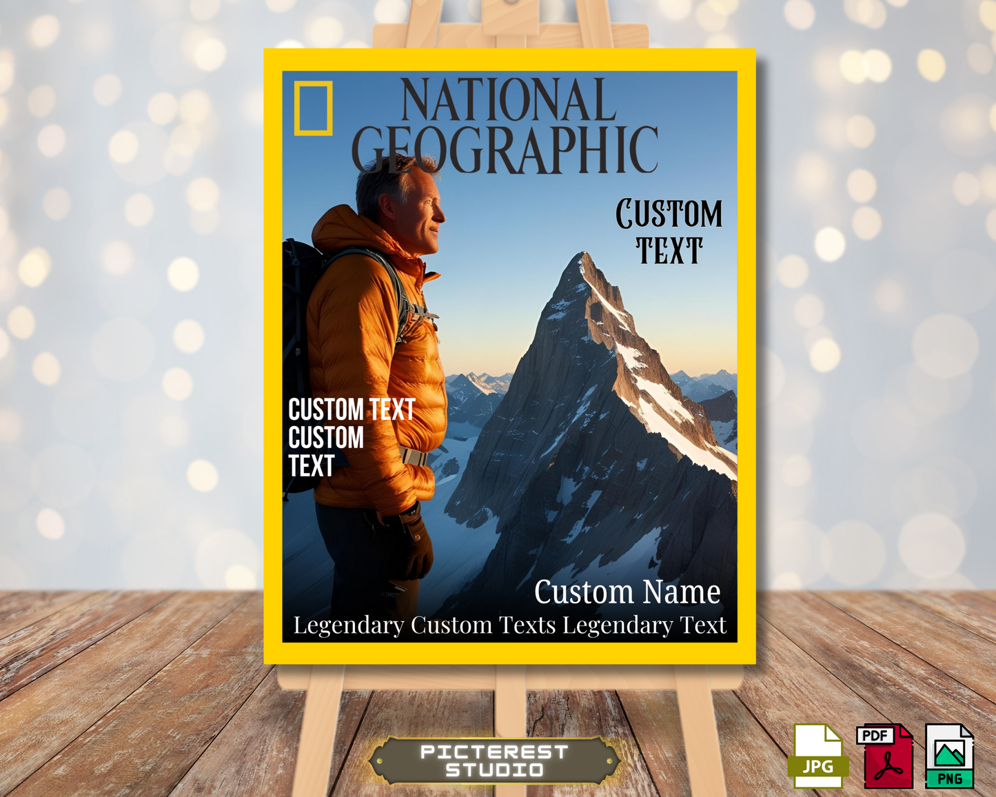 Custom National Geographic Magazine Cover
