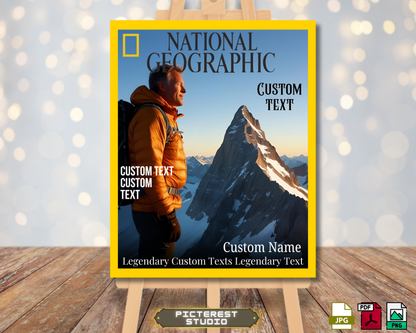 Custom National Geographic Magazine Cover