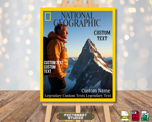 Custom National Geographic Magazine Cover