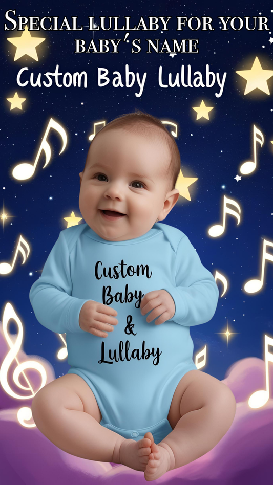 Custom Lullaby with Your Baby’s Name – Personalized Sleep Song (MP3)