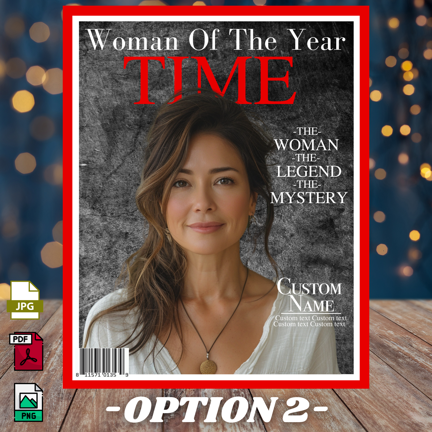 Custom Time Magazine Cover