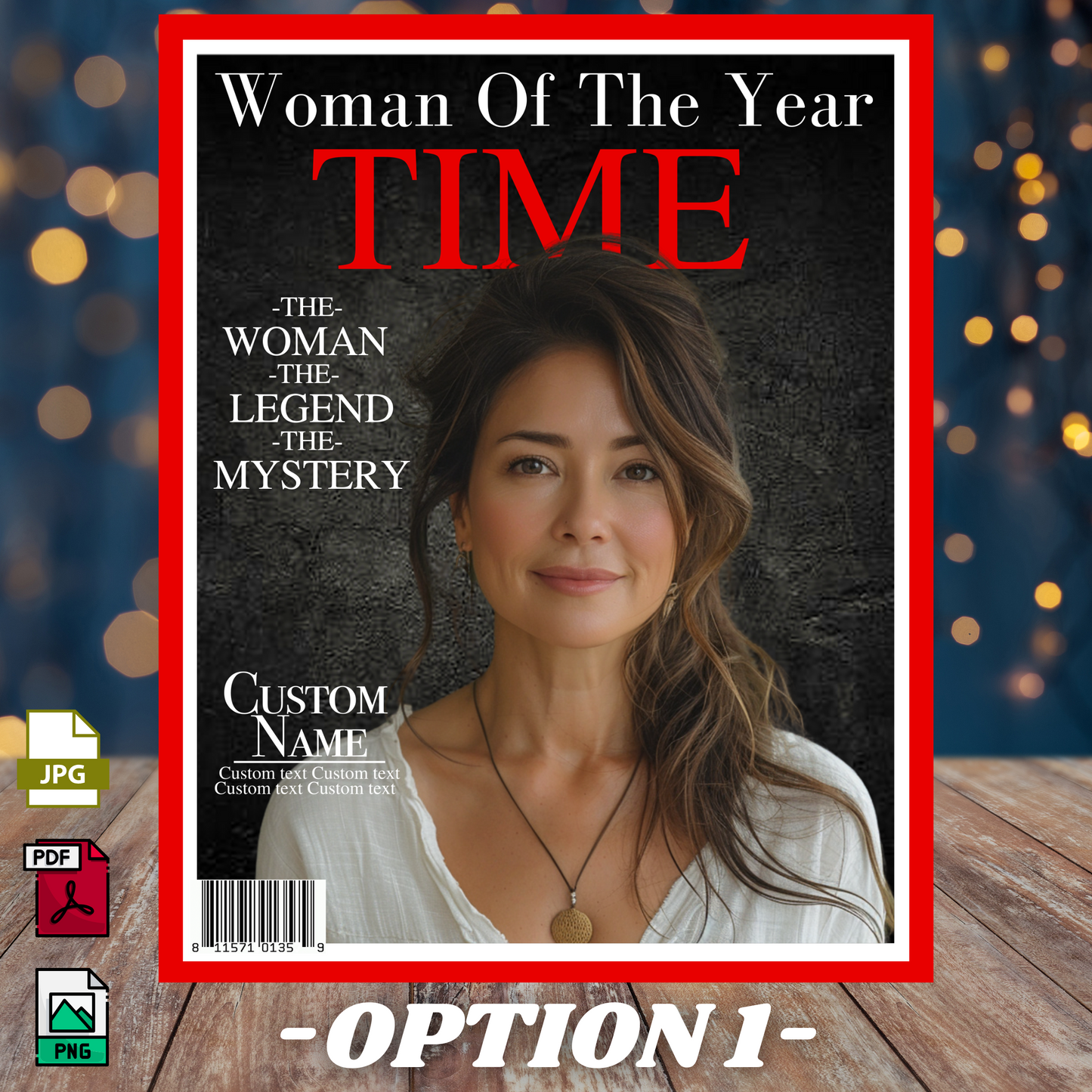 Custom Time Magazine Cover