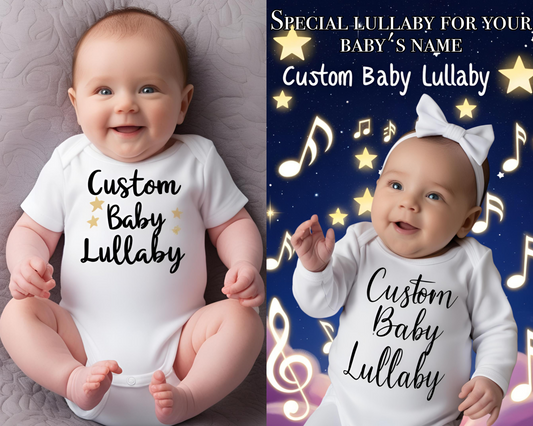 Custom Lullaby with Your Baby’s Name – Personalized Sleep Song (MP3)