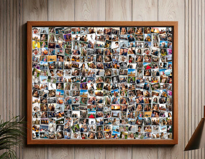 Benutzerdefinierte 40. Geburtstagszahl Fotocollage