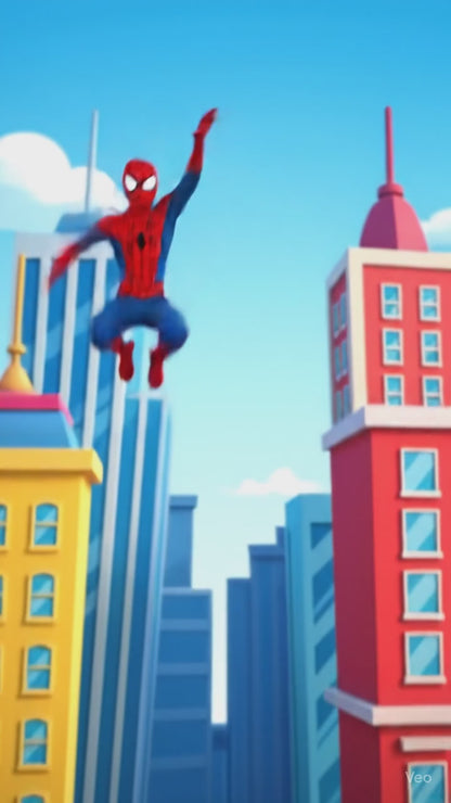 Personalized Superhero Birthday Video – Custom Greeting with Your Child’s Name & Age